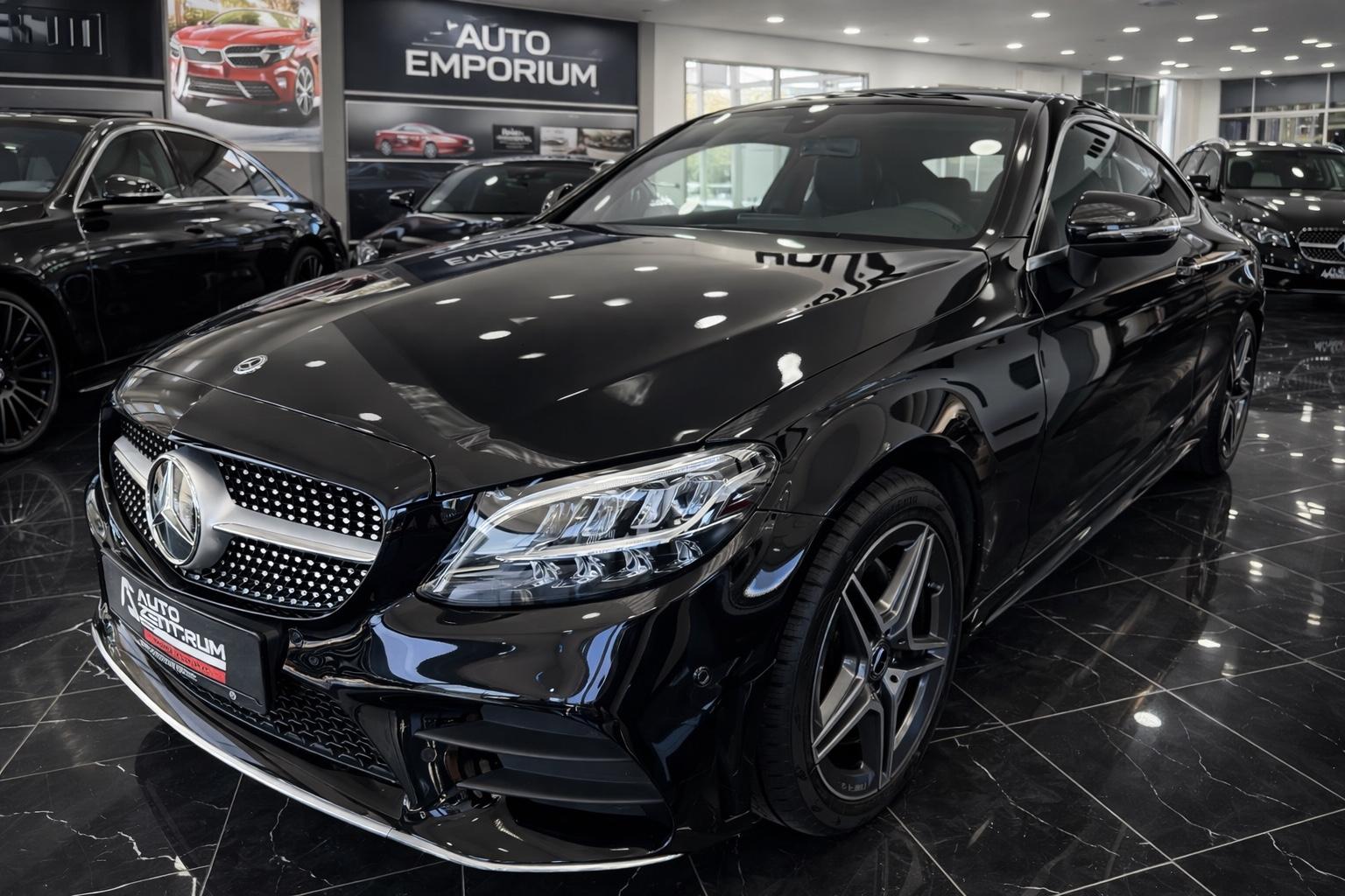 Mercedes-Benz C 180 Coupe AMG Line MBUX Kamera Keyless PTS