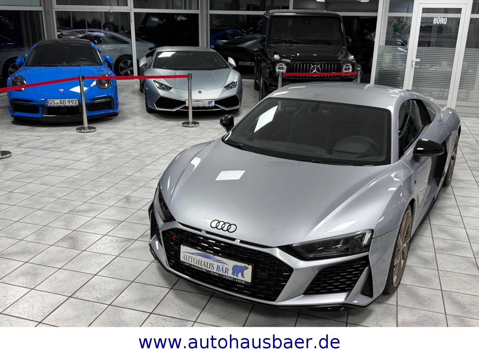 Audi R8 Coupe 5.2 FSI RWD B&O*VIRTUAL*V10*KAM*ABGAS foto 10