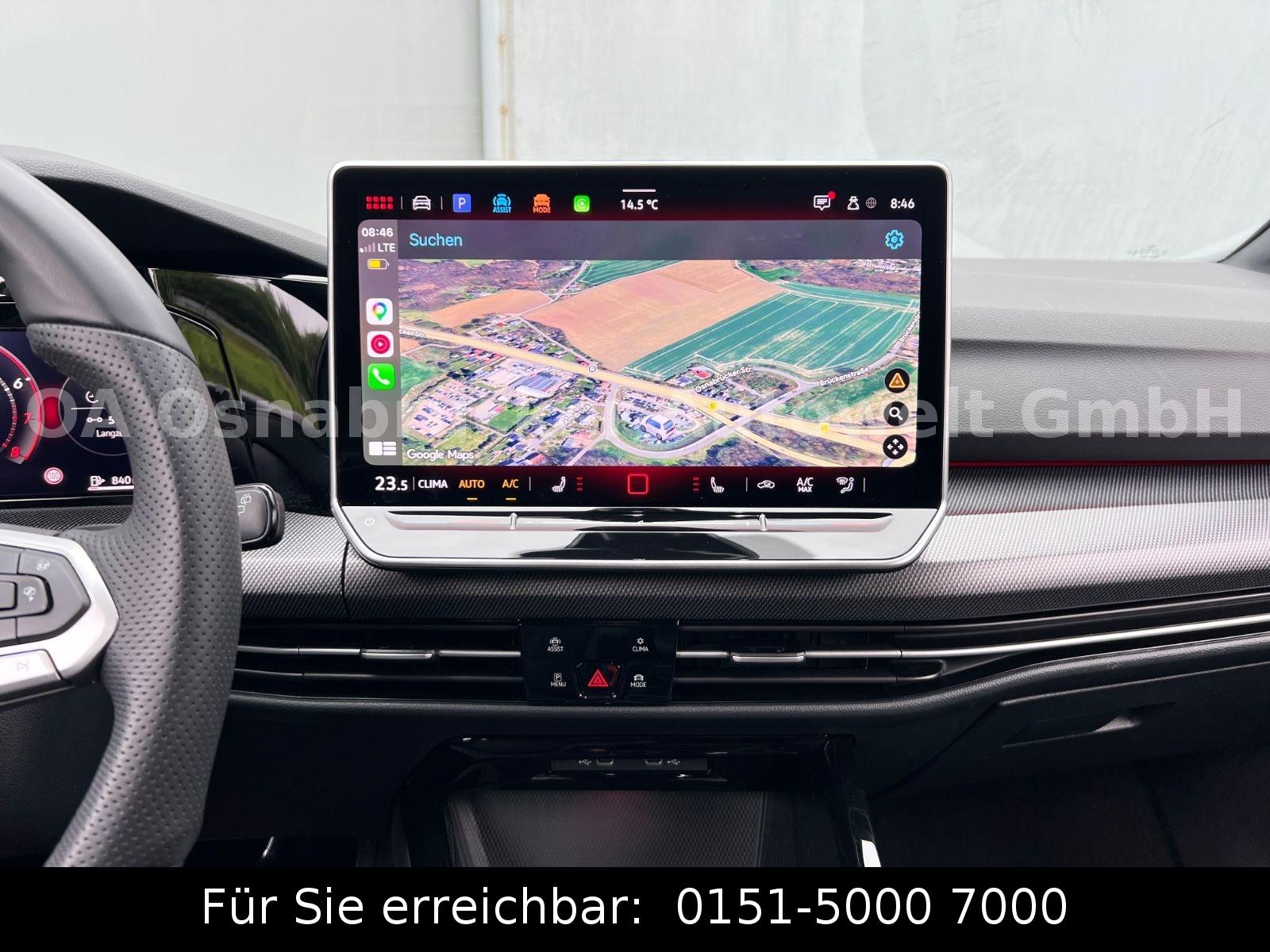 Volkswagen Golf 8 Kombi 1.5 eTSI 150PS DSG R-Line Kamera, миниатюра 21