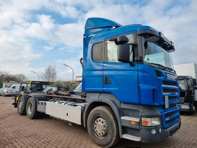 Scania R420/Klima/Hiab mit Funk/6x2/AHK