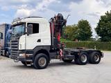 Scania R420*6x6*ALLRAD*KRAN-EPSILON*BLATT-BLATT*RETARDE
