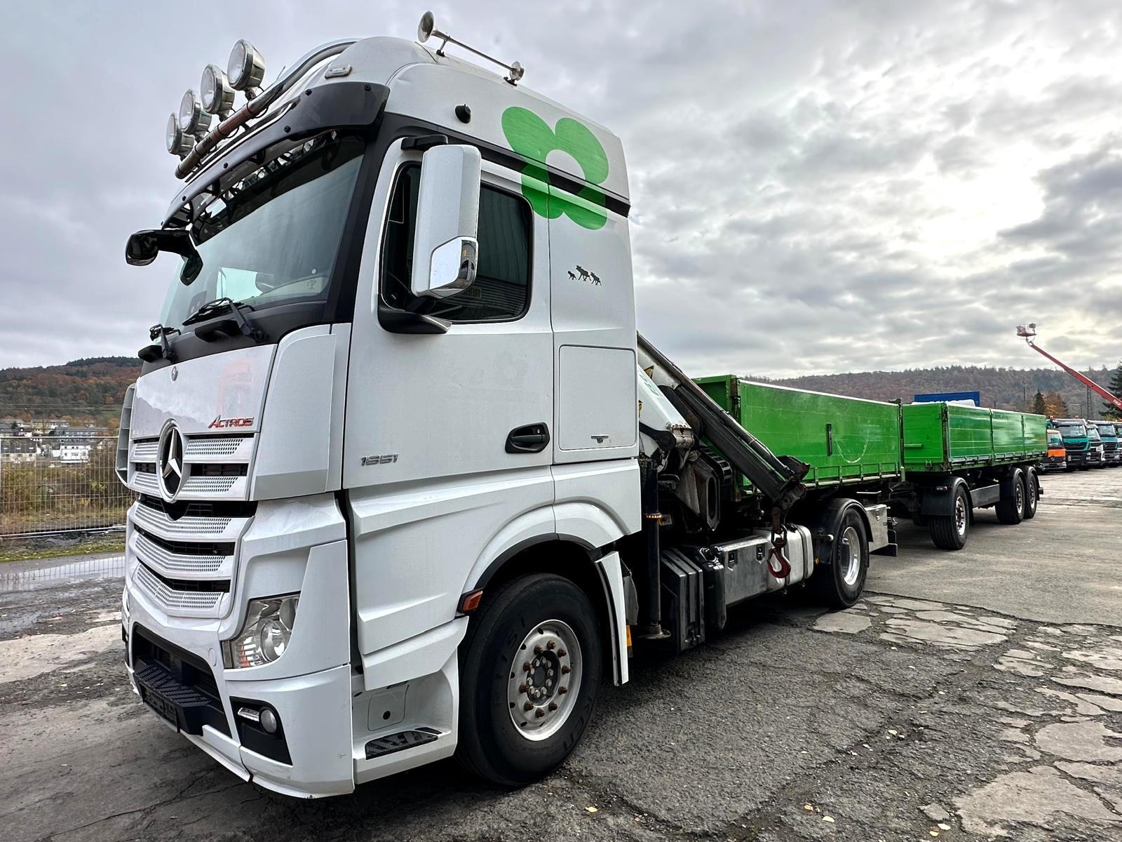 Mercedes-Benz Actros 1851+SCHWARZMÜLLER SD DreiseitenKipper