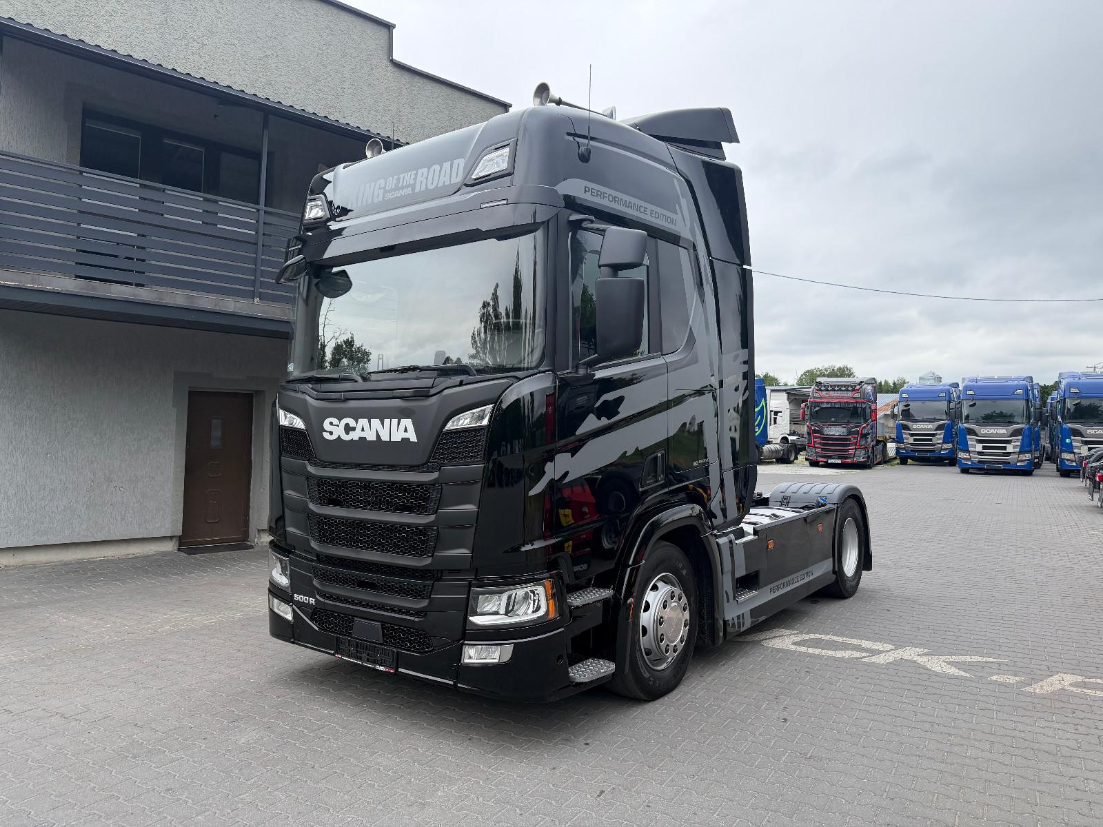 Scania R500 stand klima 4 suspension