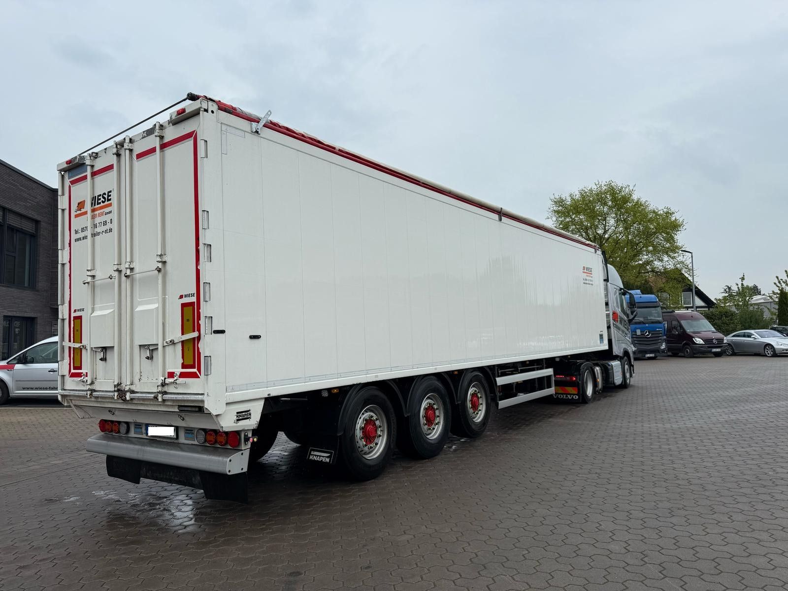 Fahrzeugabbildung Knapen K100 Schubboden 71 m³ Powersheet Lenkachse Agrar