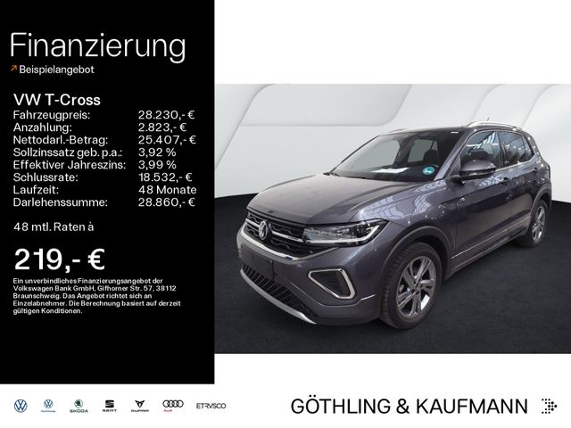 Volkswagen T-Cross R-Line 1.5 TSI 110kW*DSG*AHK*KAM*NAVI*SH