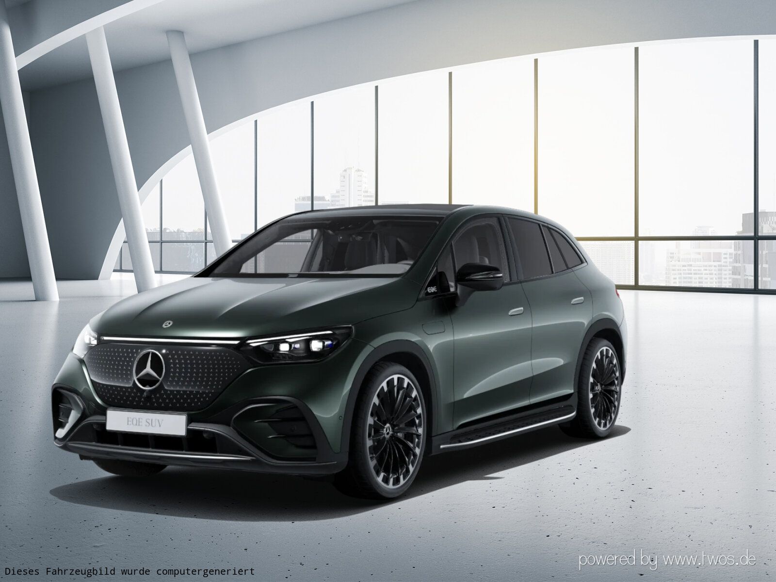 Mercedes-Benz EQE 500 4MATIC SUV AMG Hyperscreen AHK HUD Airm imagem 2