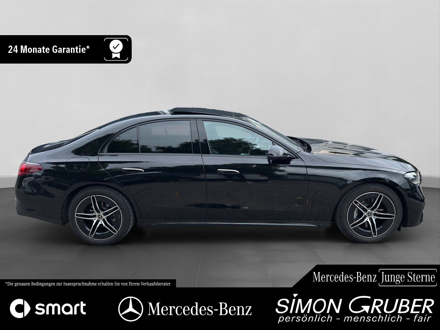 Fahrzeugabbildung Mercedes-Benz E 220 d AMG Night Servolock Pano Burm4D AHK