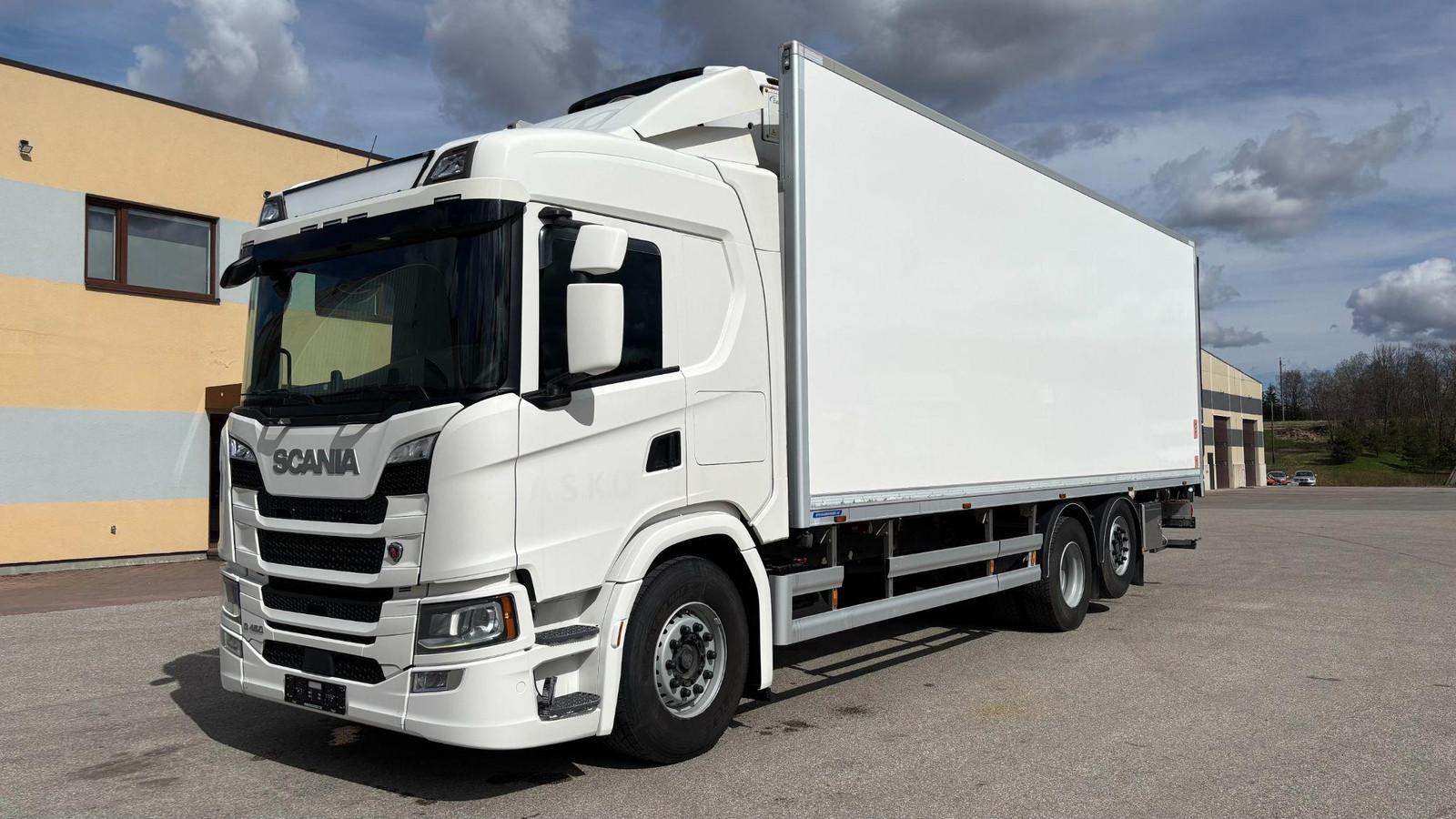 Scania G450 6x2 EURO6 + RETARDER + CARRIER SUPRA 850 Mt