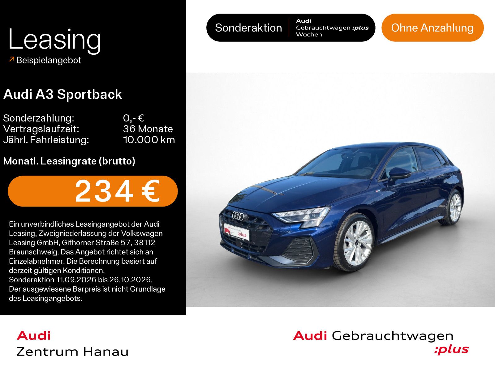 Audi A3 Sportback 35 TDI S-LINE*NAVI-PLUS*LED*KAMERA*