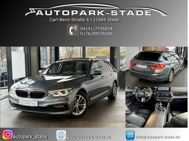 BMW 520d Sport Line Pano HUD LED Mem DigiTacho Ass