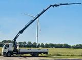 DAF LF 290 Pritsche 7m Ladekran HIAB 192 Fly Jib 24m - Hiab Ladekran