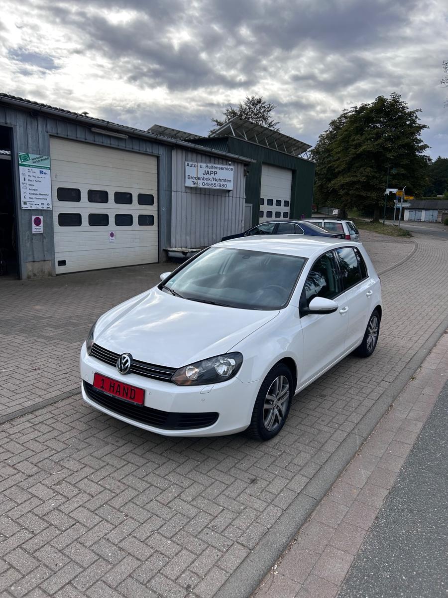 Volkswagen Golf 6   1.HAND - TÜV NEU - SERVICE NEU -PDC-SHZ