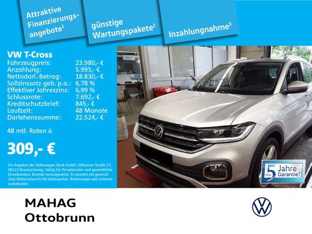 Volkswagen T-Cross 1.0 TSI STYLE Navi LED Kamera DSG