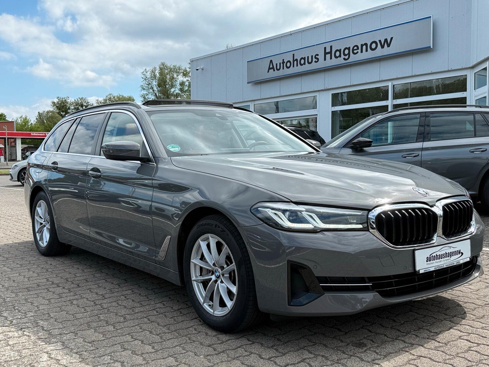 BMW 5er - 530 d Mild Hybrid PANO Leder AHK NAVI LED 