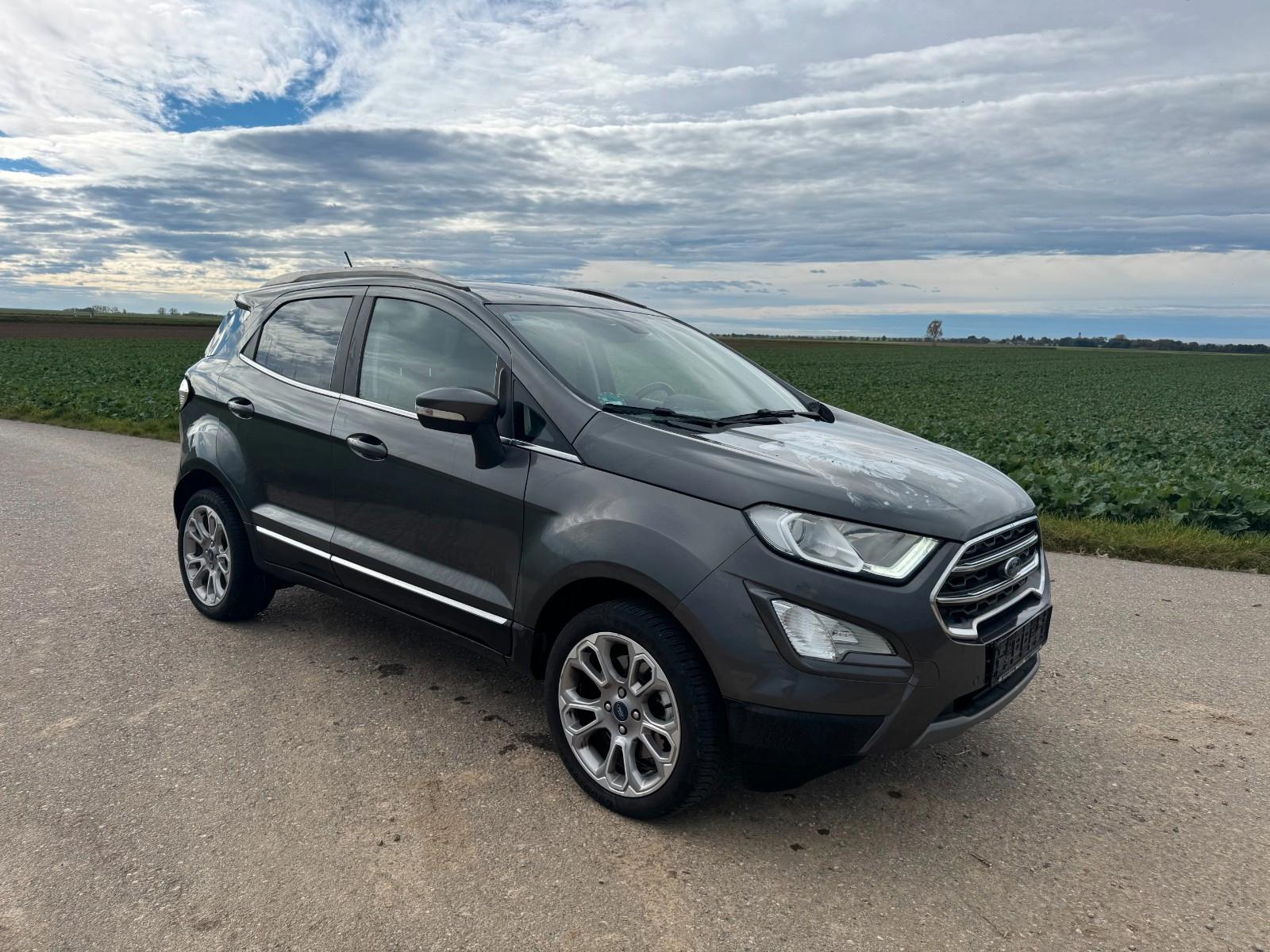 Ford EcoSport Titanium X 1.Hand Lenkhzg Navi Kamera