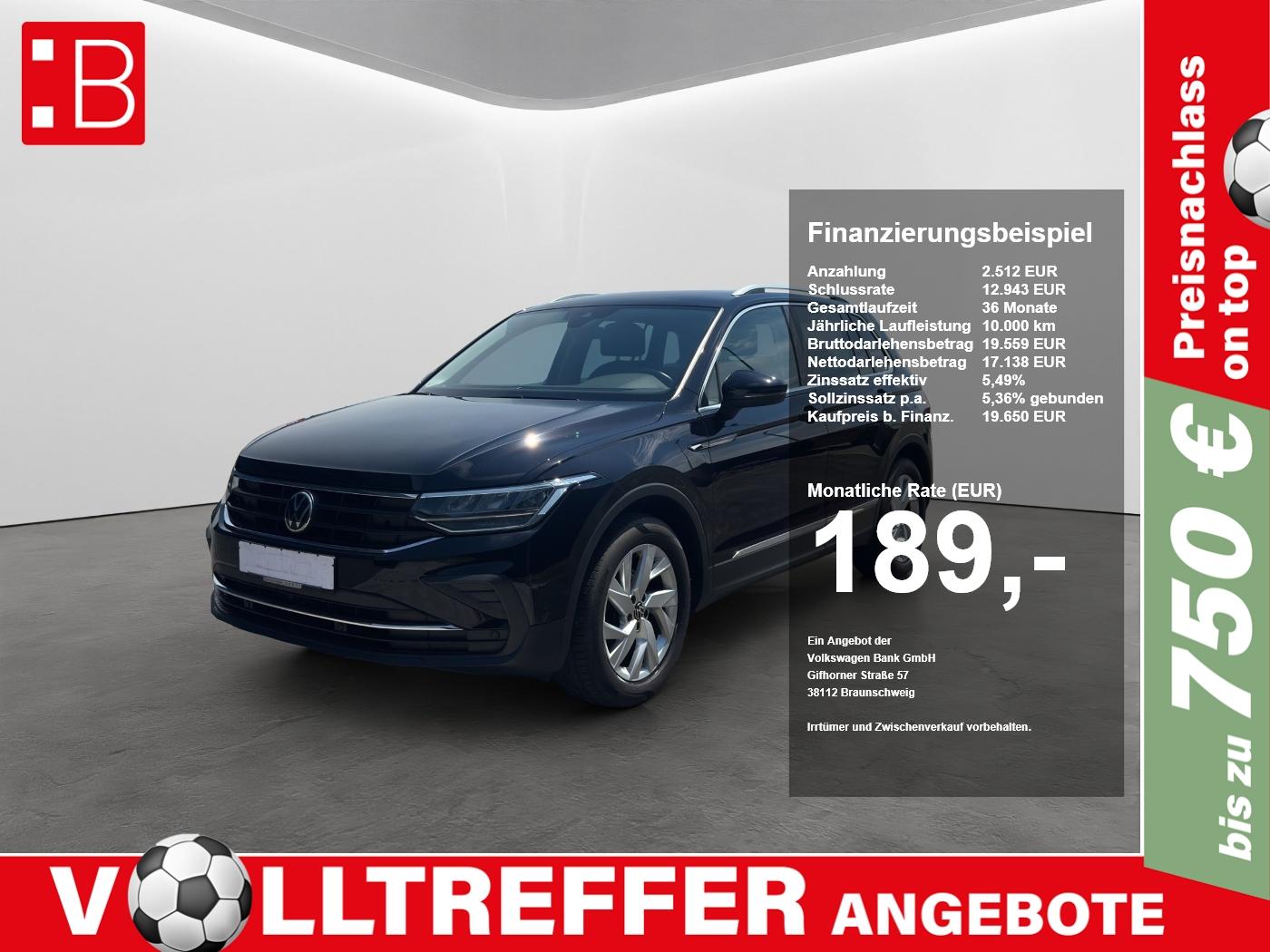 Volkswagen Tiguan 1.5 TSI Life LED NAVI 17 ACC SHZ PDC CLIM