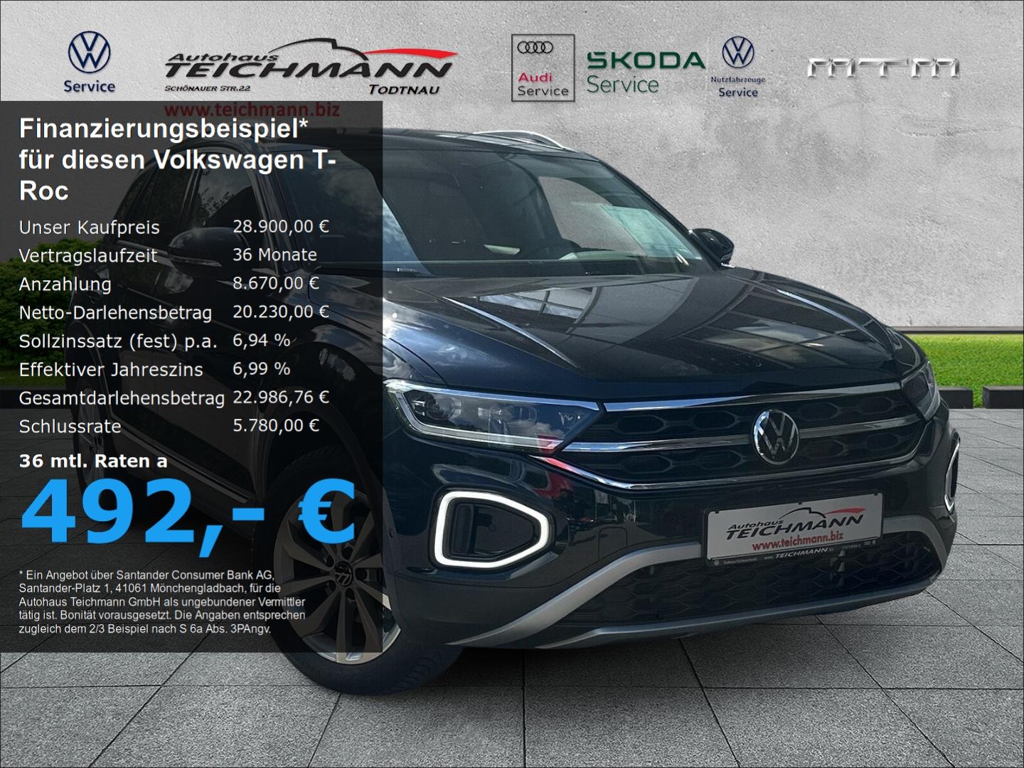 Volkswagen T-Roc 1.5 TSI Style DSG
