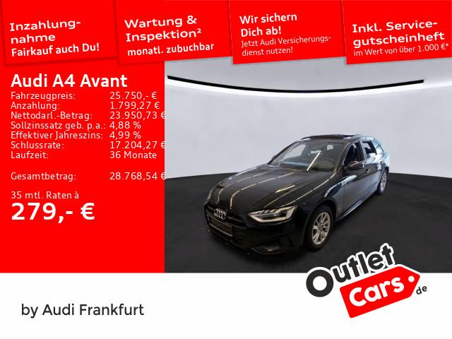 Audi A4 Avant 40 TFSI advanced S tronic LED Navi Pano