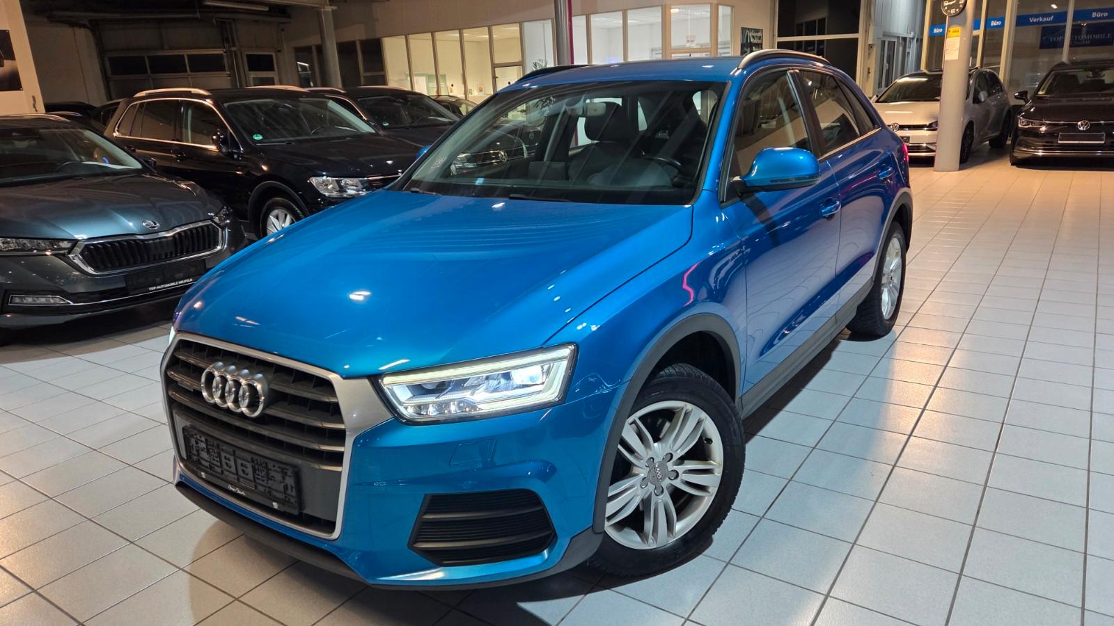 Audi Q3-2.0-TDI-4X4-XENO+LEDER+NAV+AHK+TEMP+SHZ+6GANG