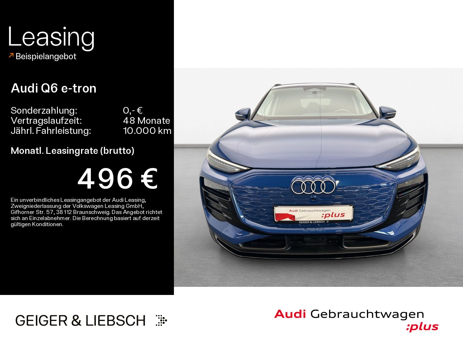Audi Q6 e-tron advanced*LED*AHK*SHZ*PDC*NAVI