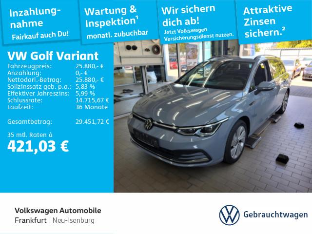Volkswagen Golf VIII Variant 2.0 TSI DSG Style Navi AHK Pan