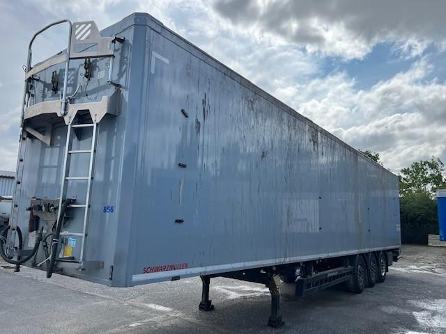 Schwarzmüller Schubbodenauflieger  10 mm Boden TÜV 02/26