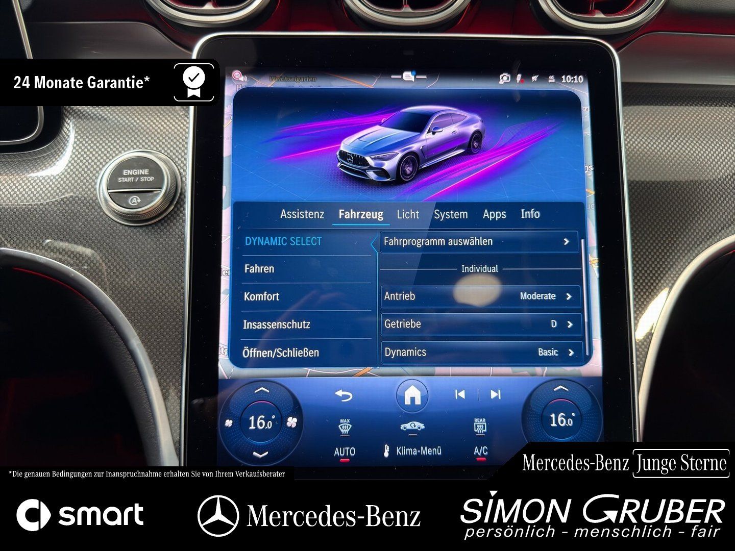 Fahrzeugabbildung Mercedes-Benz CLE 53 4M+ Coupe Perfo Sitz Pano Burm HUD RSound