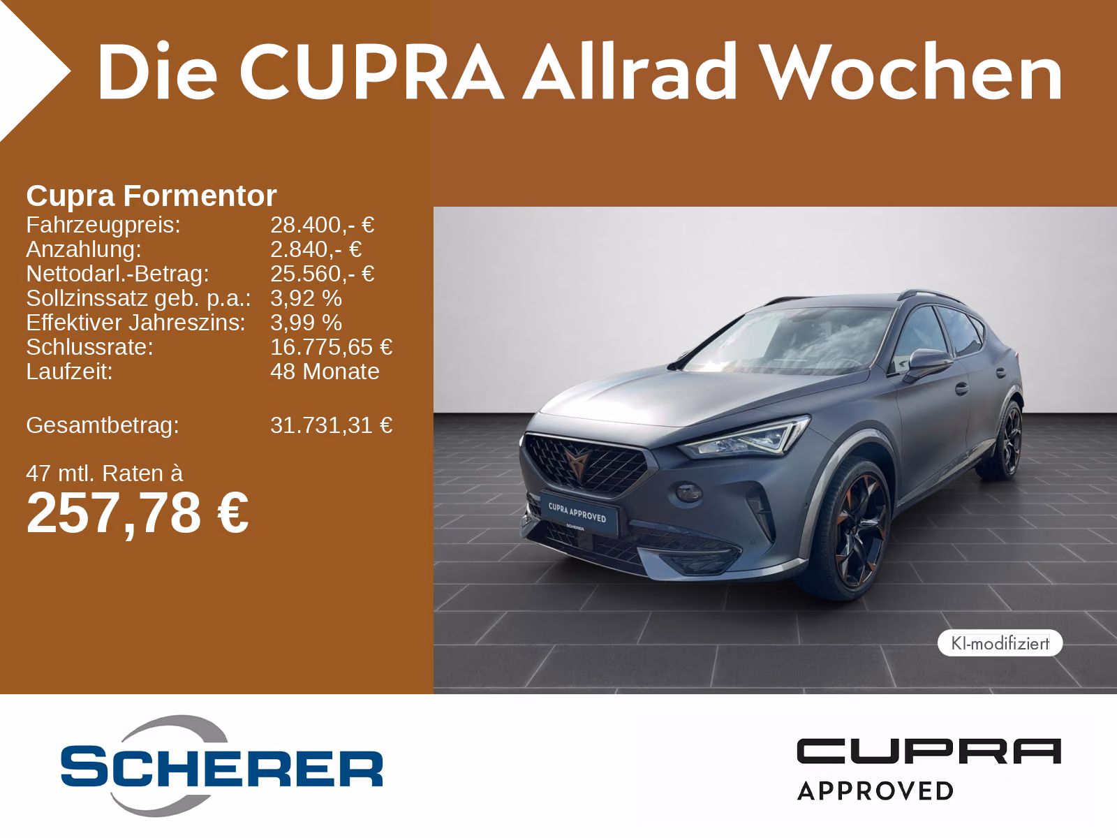 Cupra Formentor 2,0 TSI VZ DSG elektr. Heckklappe/NAVI