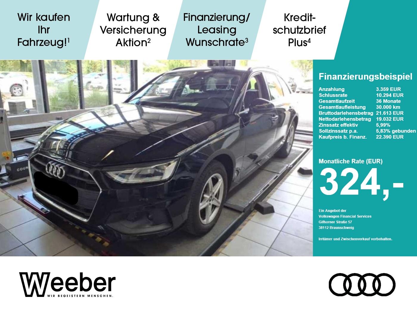 Audi A4 Avant *B&O*16 LM*PDC*APP CONNECT*SHZ*NAVI*