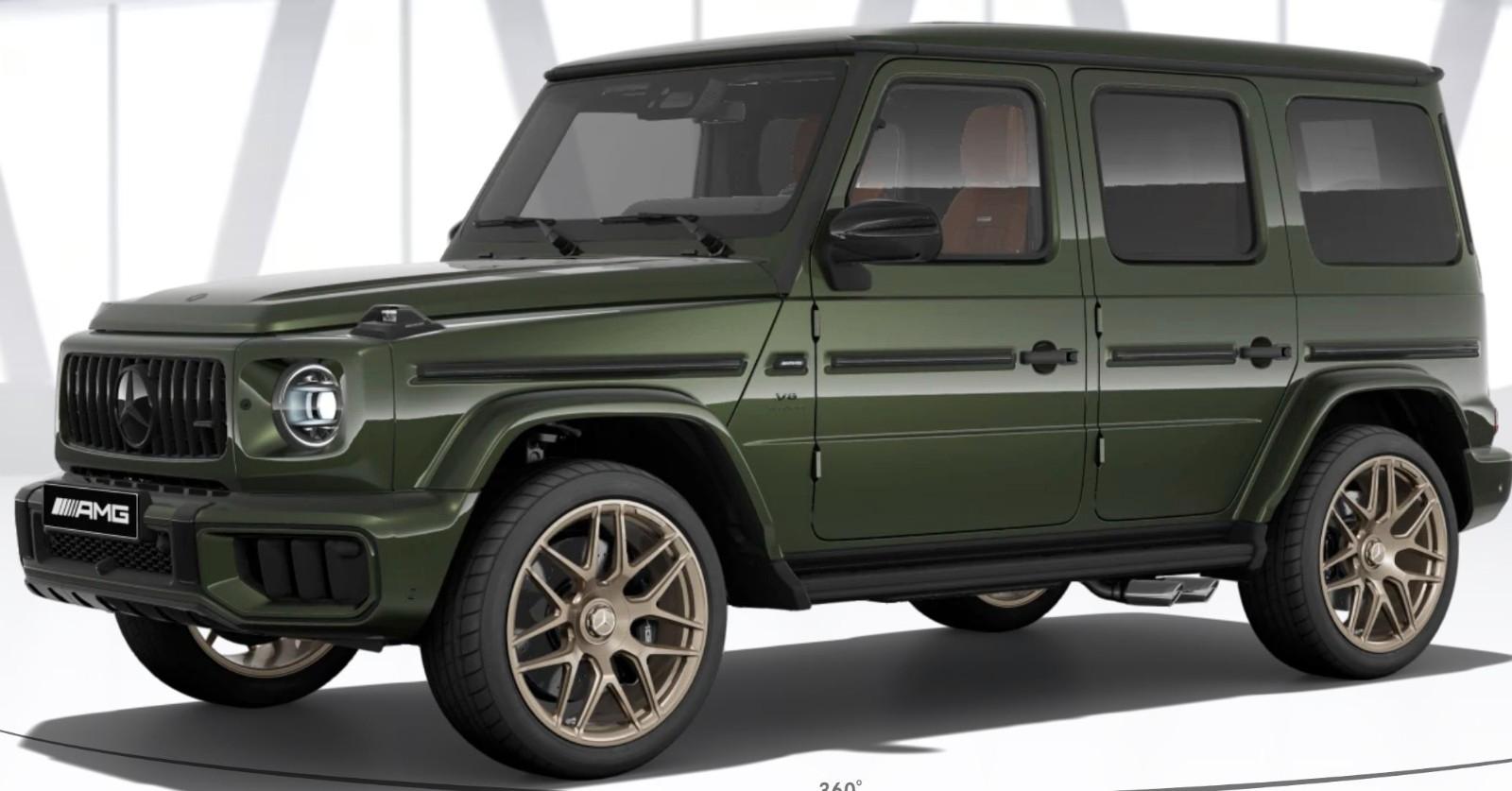 Mercedes-Benz G63 AMG / Oliv Green/ Brown / A22 / MY2026