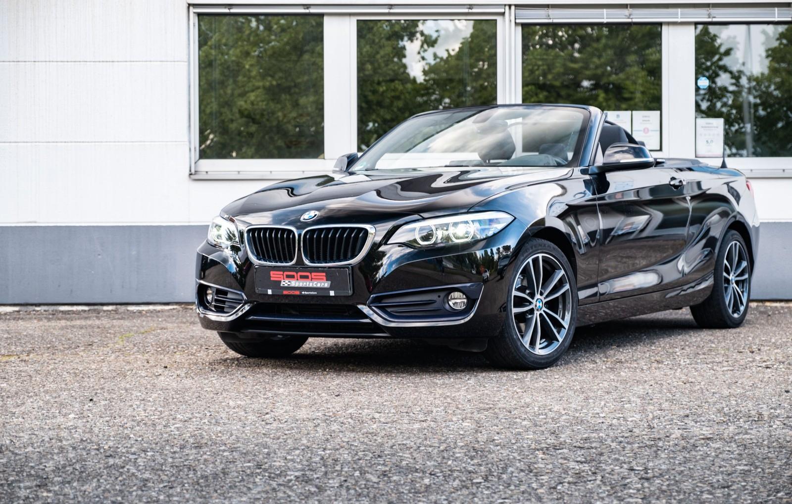 BMW 218i Cabrio Sport Line *LED
