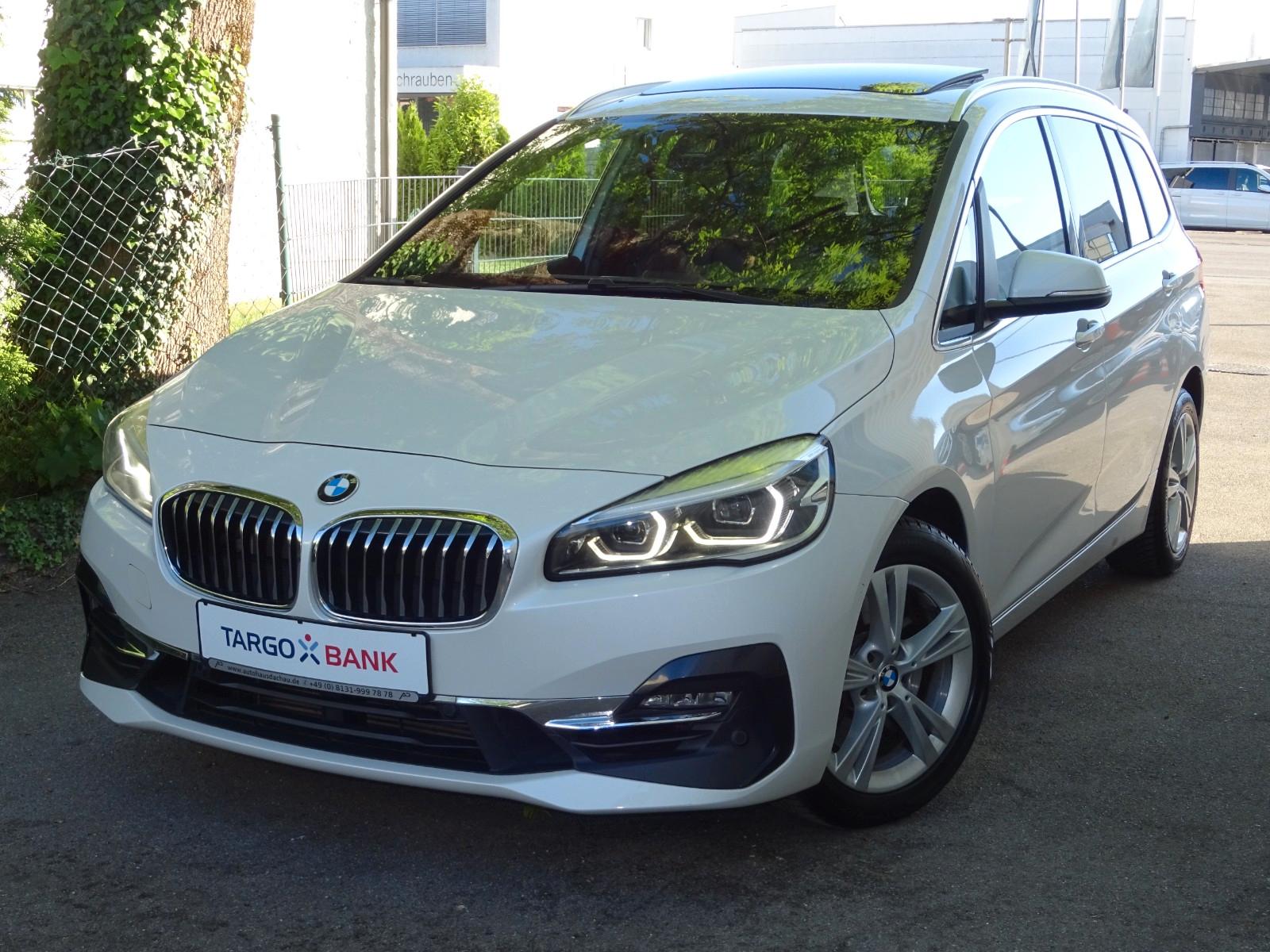 BMW 220i Gran Tourer Aut Luxury Line Navi Leder Pano