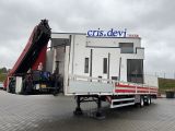 Meusburger MPS-3 mit HMF 1510 K-4 Lenkachse - Meusburger Tieflader