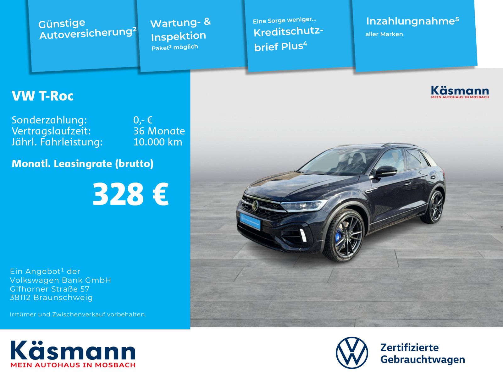 Volkswagen T-Roc R 4Motion R-PERFORMANCE DCC BLACKSTYLE foto 2