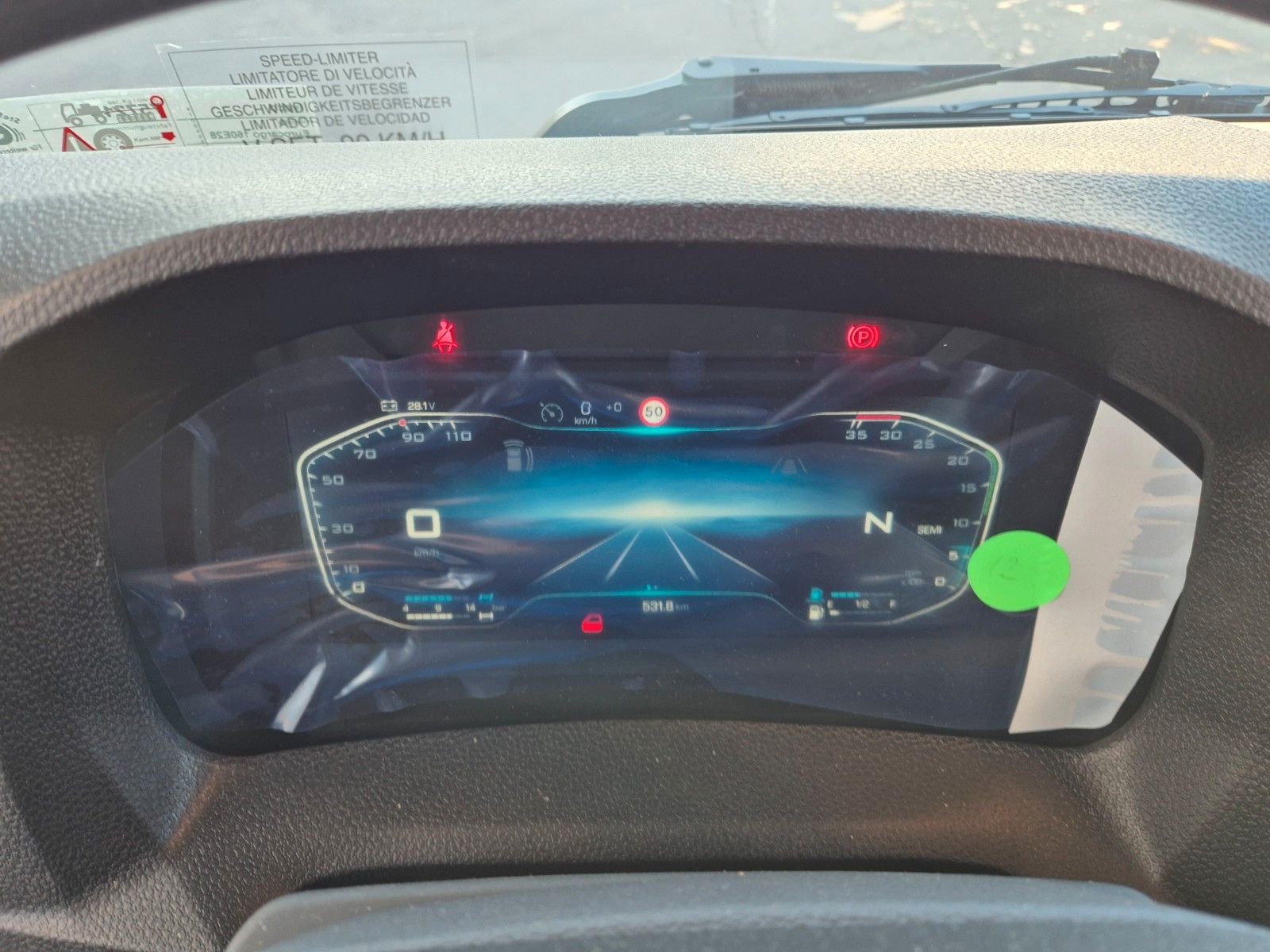 Fahrzeugabbildung Iveco Eurocargo ML160E28/P Carrier Supra 1250 LBW Tür