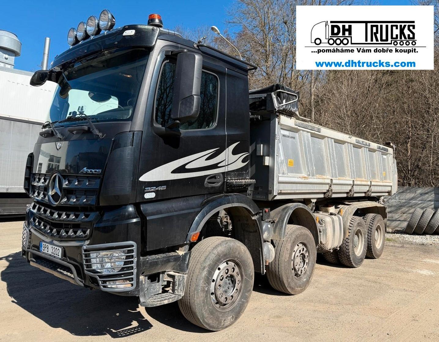 Mercedes-Benz AROCS 3246 8x4 BORDMATIC / elektr. Plane / AHK