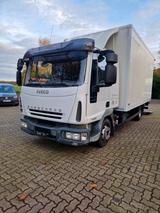 Iveco 75E18 Gr. Fahrerhaus kurzer Koffer LBW *119tkm * - Iveco 75 e 18