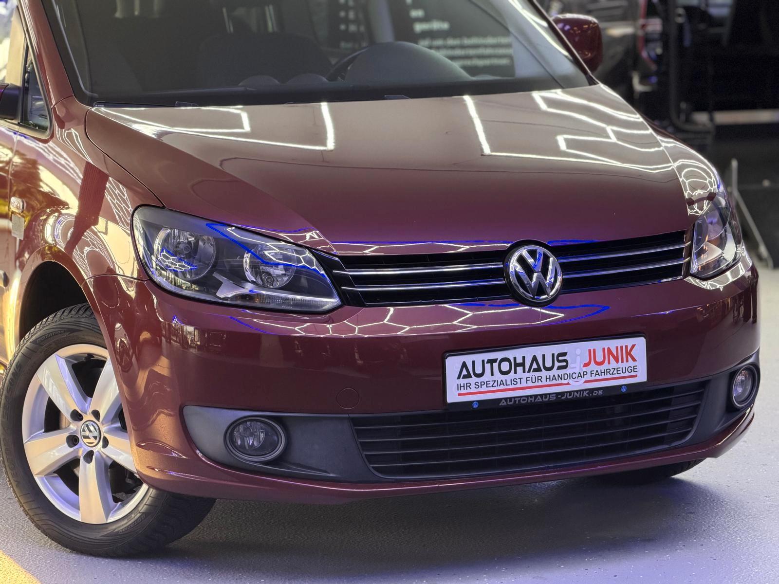 Volkswagen Caddy-Maxi-2,0TDI-Behindertengerecht-Rampe-1.HD