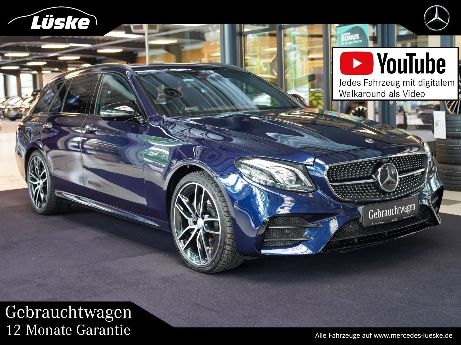 MERCEDES-BENZ E 53 AMG T 4M Night Performance Sitze VMAX HUD