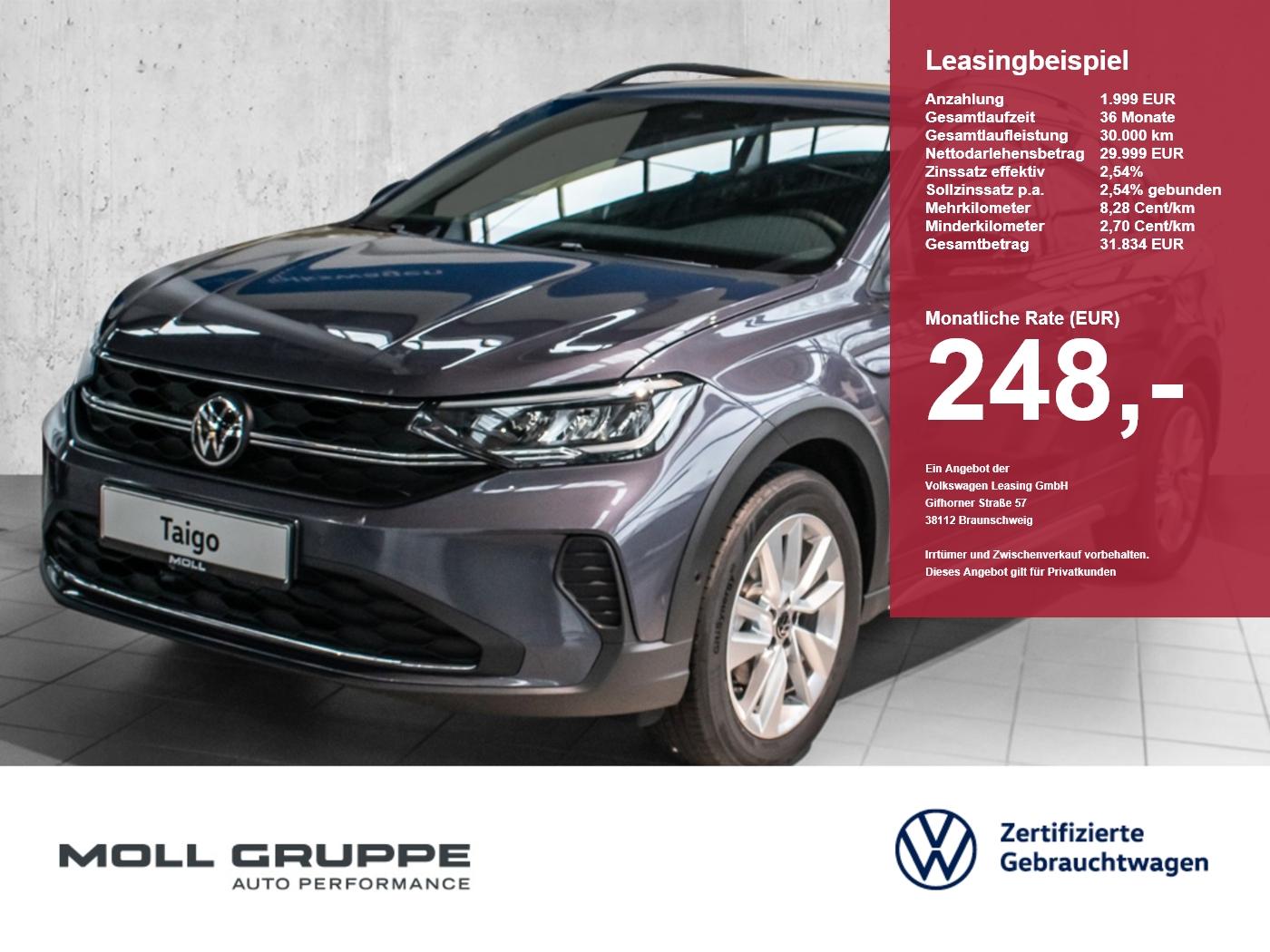 Volkswagen Taigo Life 1.0 l TSI OPF DSG KLIMA ACC AUT LM