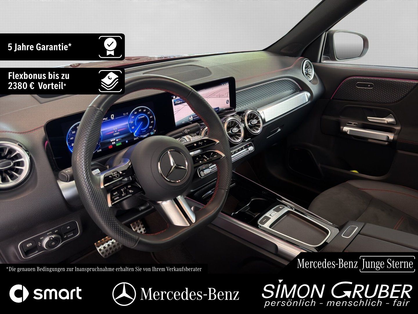 Fahrzeugabbildung Mercedes-Benz EQB 300 4M AMG Panorama HUD Distronic 7Sitze