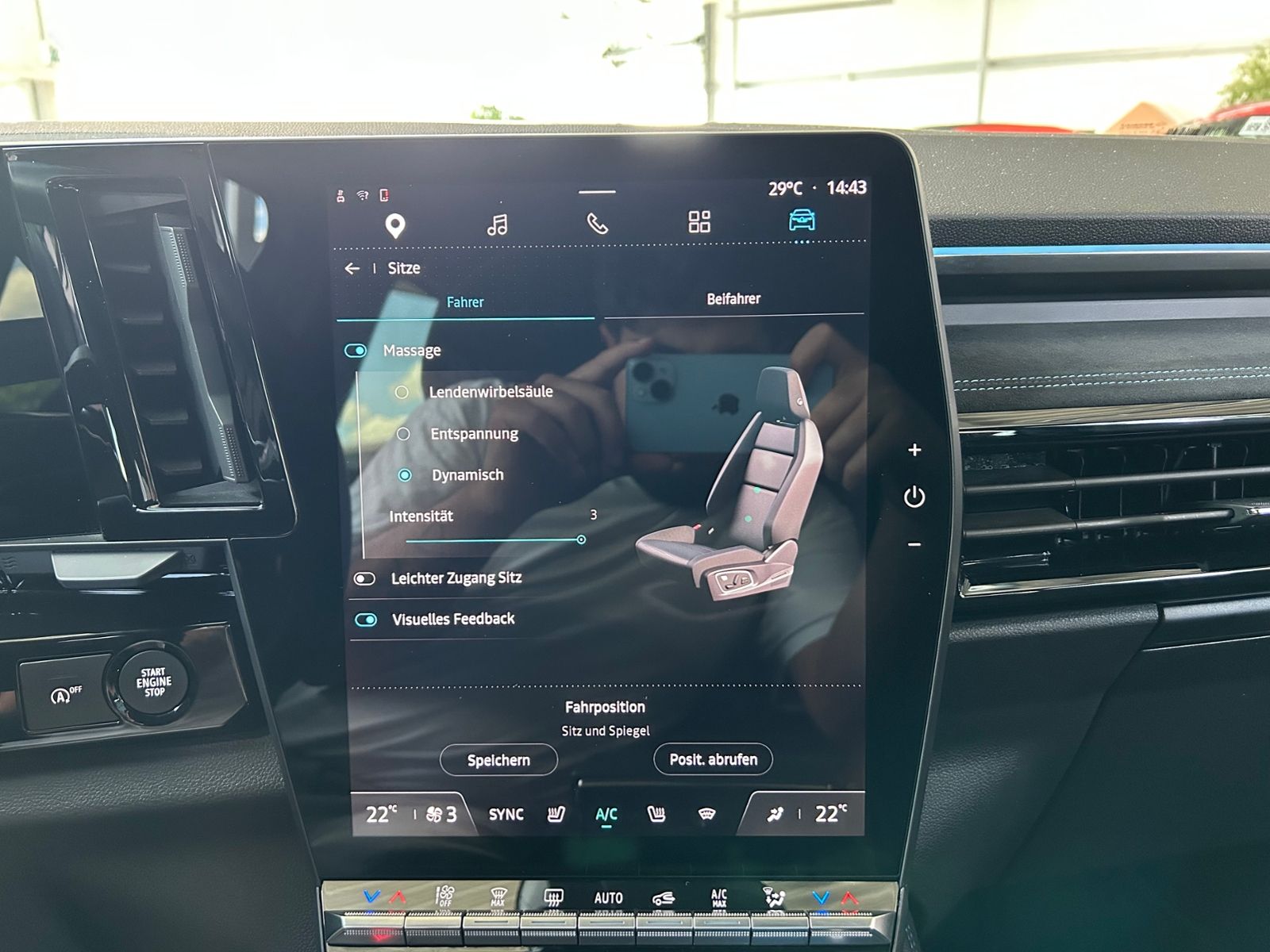 Fahrzeugabbildung Renault Austral Techno Esprit Alpine 160 MASSAGE NAV 20"