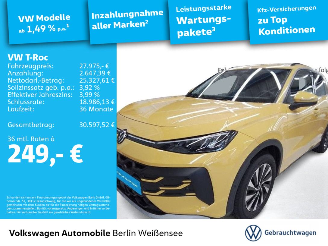 Volkswagen T-Roc 1.5 eTSI Life DSG RFK ACC LED APP LHZ LANE foto 2