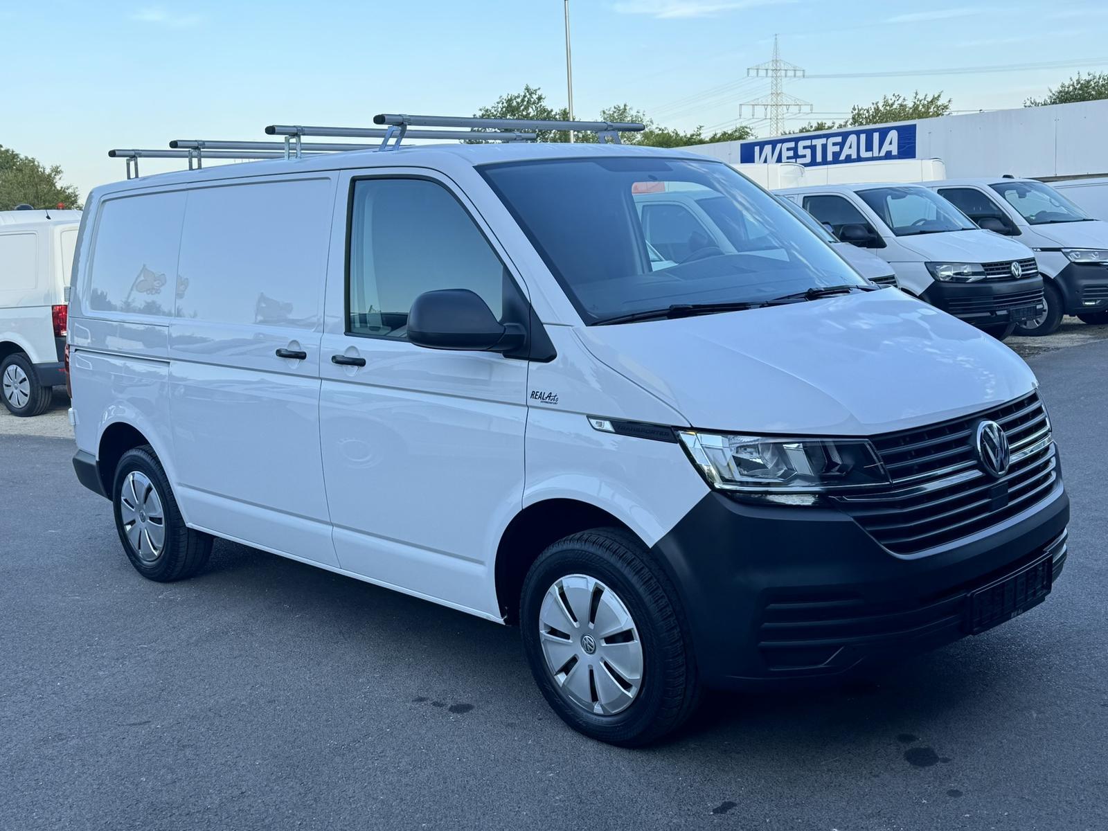 Volkswagen T6 Transporter 6.1 Kasten TDI AHK*Klima*Flügeltü, миниатюра 2