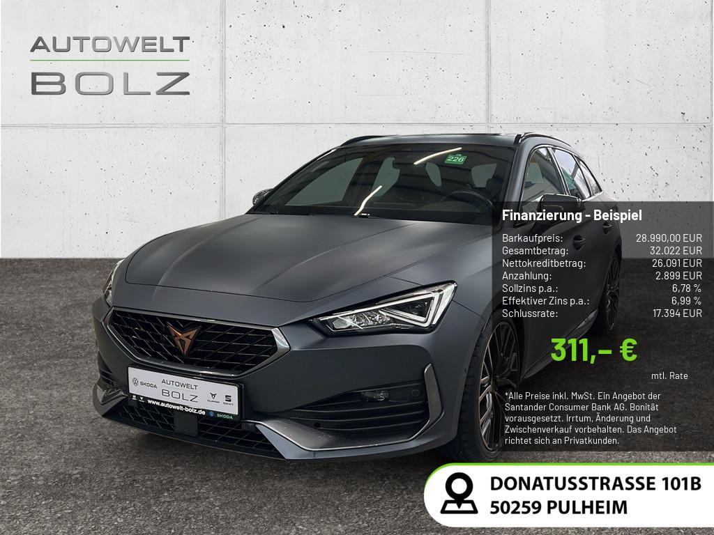 Cupra Leon ST 2.0 TSI VZ 4Drive NAVI ACC LED PANO AHK