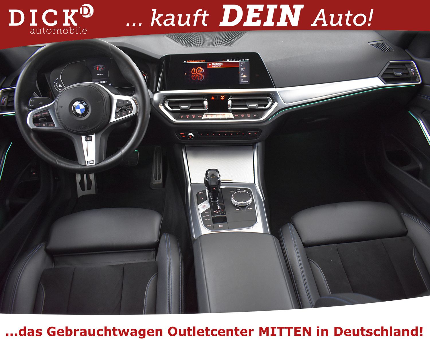 BMW 318d To M Sport/M PAKET+SHADO+LED+SHZ+KAM+LC+AHK - Image 8
