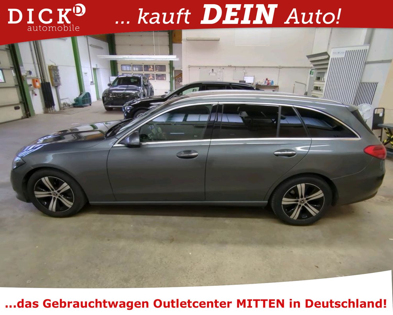 Fahrzeugabbildung Mercedes-Benz C 220d T 9G LED+/ACC/VIRTU/SHZ/HIFI/AHK/360/8Fa