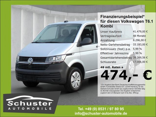 Volkswagen T6.1 Kombi 9-Sitzer LR TDI*AHK Navi Tempo PDCv+h