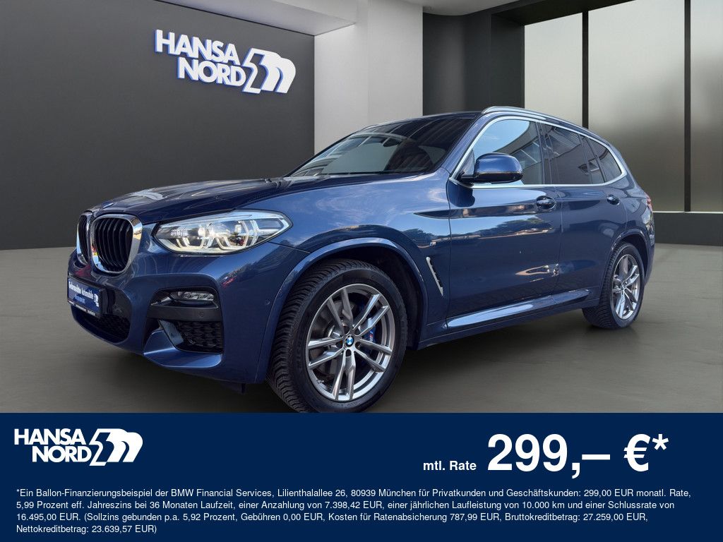BMW X3 xDrive20d M-SPORT LED NAVI HUD STANDH 19" AHK