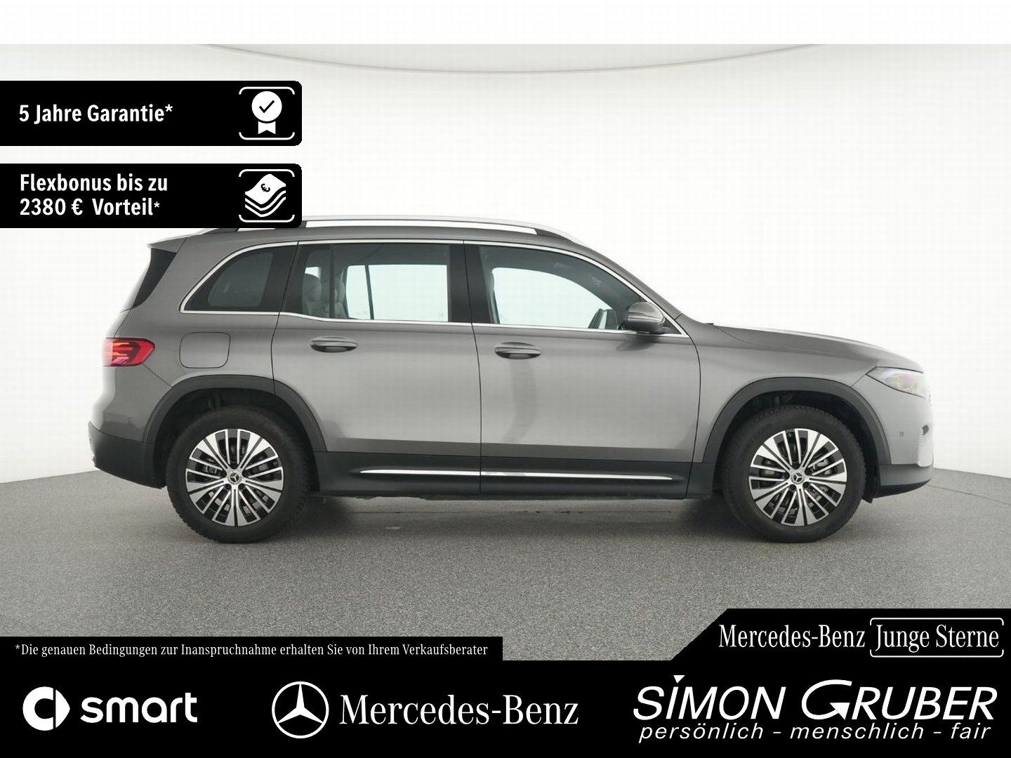 Fahrzeugabbildung Mercedes-Benz EQB 250+ Progressive Adv. Pano Kamera Amb 7Sitze